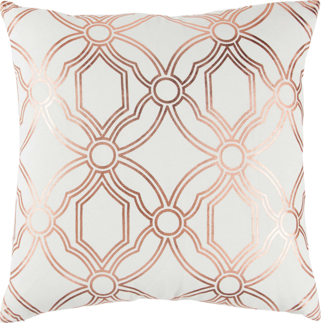 Rizzy Pillows T13296 Ivory