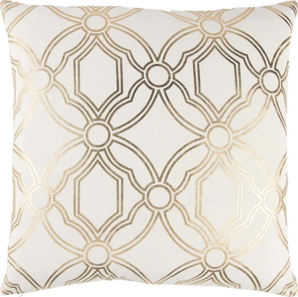 Rizzy Pillows T13297 Ivory