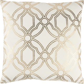 Rizzy Pillows T13297 Ivory