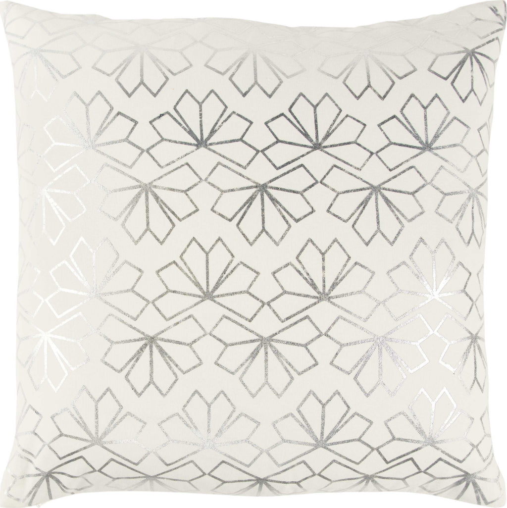 Rizzy Pillows T13301 Ivory