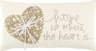 Rizzy Pillows T13306 Ivory