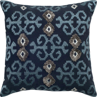 Rizzy Pillows TRS033 Blue