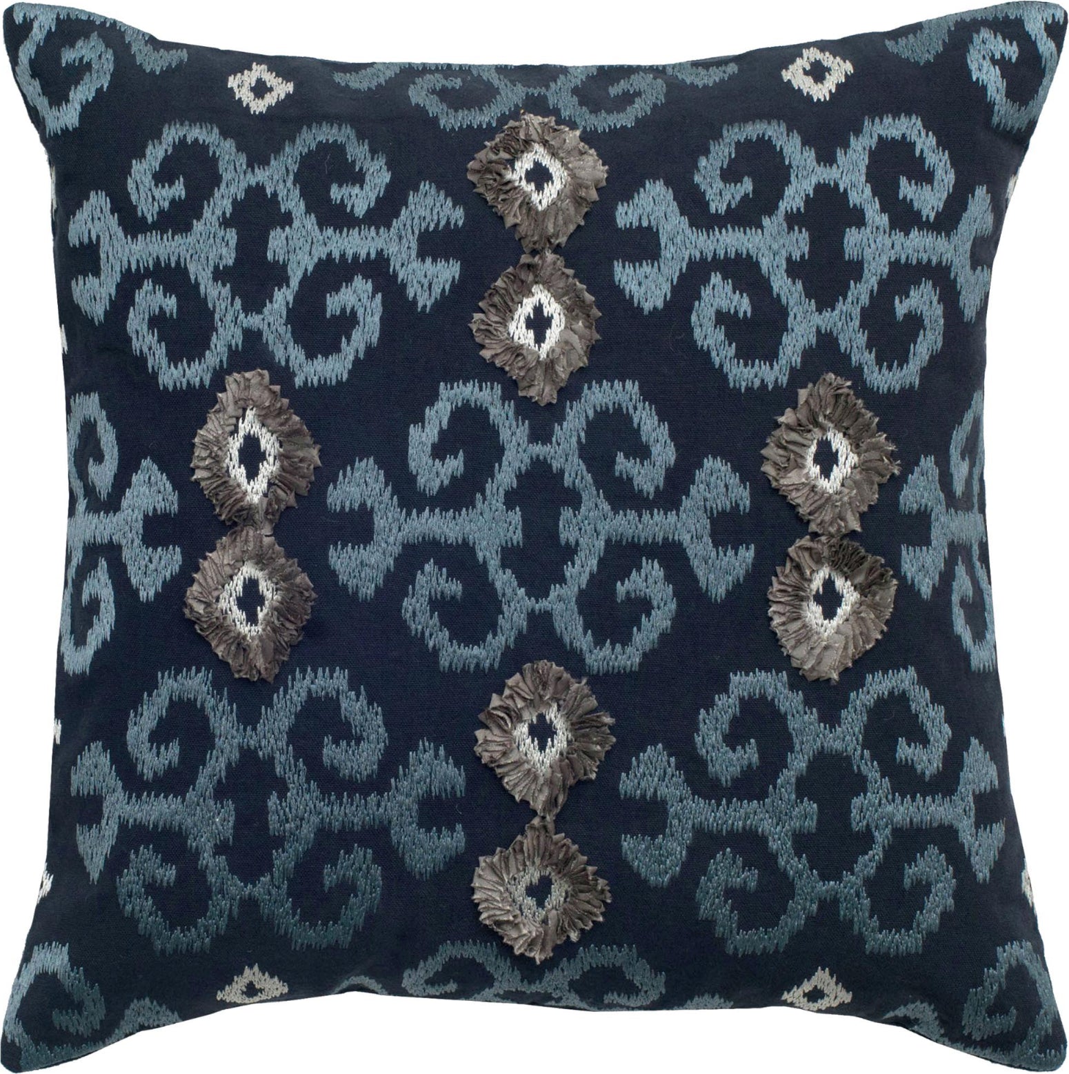 Rizzy Pillows TRS033 Blue