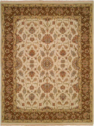 Kalaty Caspian CP-812 Ivory/Brown Area Rug main image