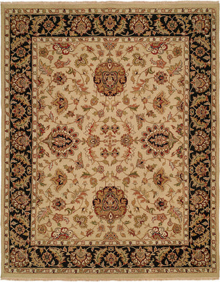 Kalaty Caspian CP-813 Ivory/Black Area Rug main image