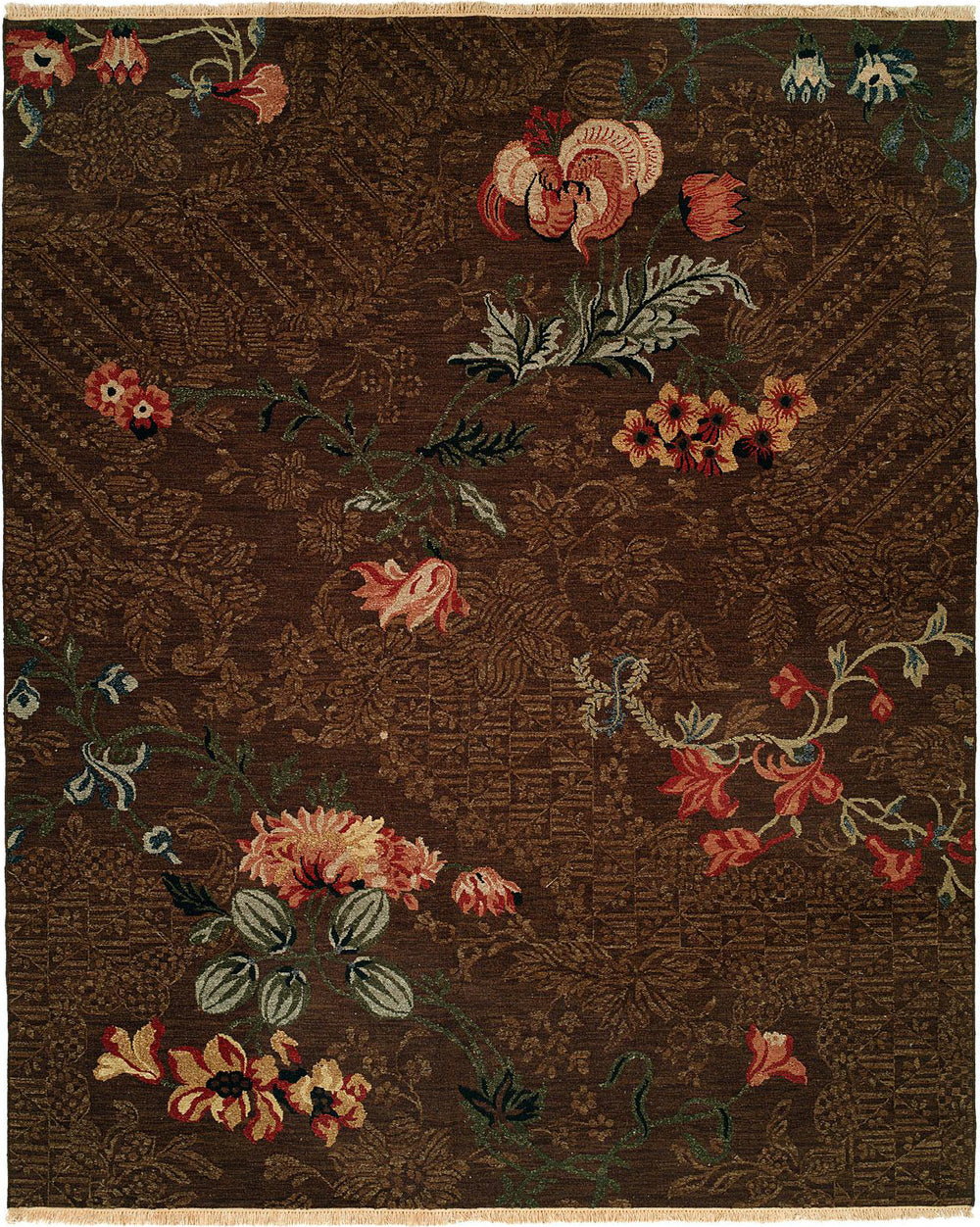 Kalaty Caspian CP-817 Brown Area Rug