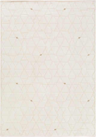 Contempo CPO-3714 White Machine Woven Area Rug by Surya 5'3'' X 7'6''