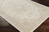 Surya Contempo CPO-3838 Beige White Tan Area Rug Mirror Corner Image