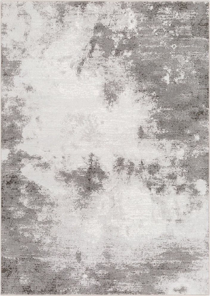 Surya Contempo CPO-3839 Light Gray White Charcoal Area Rug main image