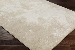 Surya Contempo CPO-3840 Beige White Tan Area Rug Mirror Corner Image