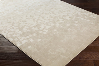 Surya Contempo CPO-3841 Beige White Tan Area Rug Corner Image