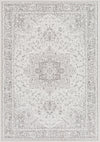 Surya Contempo CPO-3842 Light Gray Charcoal White Area Rug Mirror main image