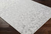 Surya Contempo CPO-3843 Light Gray White Area Rug Corner Image