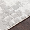 Surya Contempo CPO-3843 Light Gray White Area Rug Texture Image