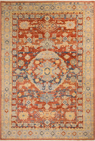 Surya Cappadocia CPP-5026 Rust Clay Light Gray Medium Wheat Cream Navy Denim Sage Area Rug main image