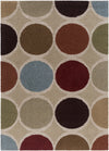 Surya Concepts CPT-1716 Burgundy Area Rug 7'10'' x 10'10''