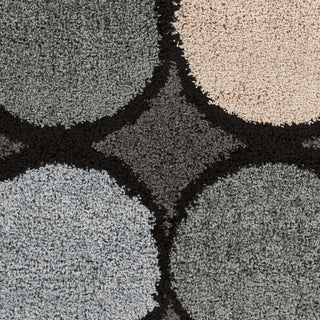 Surya Concepts CPT-1738 Black Area Rug Sample Swatch