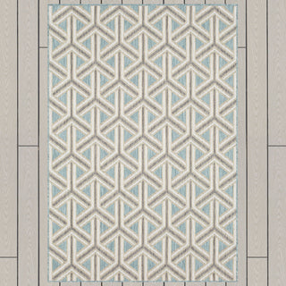 Karastan Drew and Jonathan Outdoor Cranleigh Tourmaline Area Rug Main Image