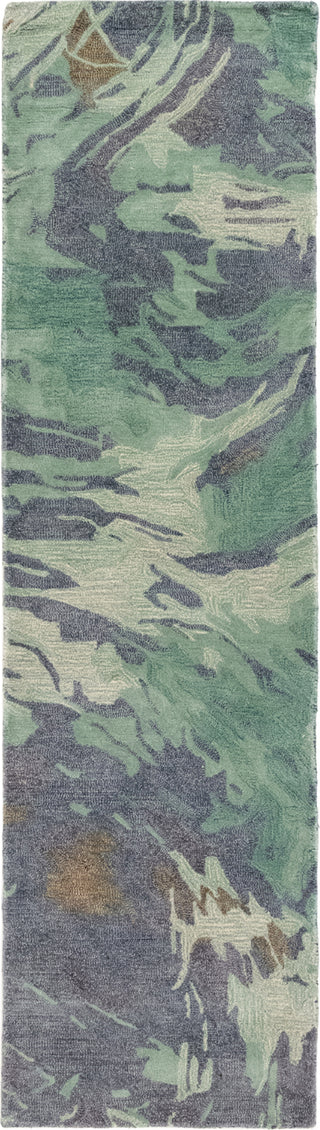 Trans Ocean Corsica 9151/04 Storm Blue Area Rug by Liora Manne