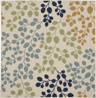 Nourison Caribbean CRB01 Ivory Area Rug