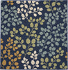 Nourison Caribbean CRB01 Navy Area Rug