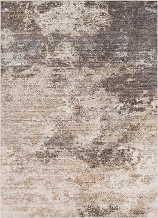 Surya Crescendo CRC-1009 Beige Medium Gray Charcoal Dark Brown Camel Area Rug main image