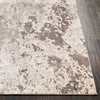 Surya Crescendo CRC-1011 Camel Dark Brown Khaki Silver Gray Area Rug Detail Image