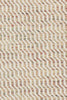 Chandra Crest CRE-33500 Beige/Brown Area Rug Close Up