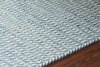 Chandra Crest CRE-33503 Blue/White Area Rug Detail