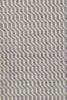 Chandra Crest CRE-33504 Grey/White Area Rug Close Up