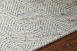 Chandra Crest CRE-33506 Light Blue/Beige Area Rug Detail