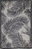Trans Ocean Carmel 8474/48 Fronds Black Area Rug by Liora Manne