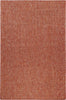 Trans Ocean Carmel 8422/24 Texture Stripe Red Area Rug by Liora Manne