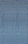 Trans Ocean Carmel 8422/33 Texture Stripe Navy Area Rug by Liora Manne