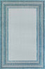 Trans Ocean Carmel 8425/04 Multi Border Blue Area Rug by Liora Manne