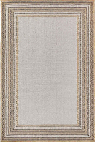 Trans Ocean Carmel 8425/12 Multi Border Natural Area Rug by Liora Manne