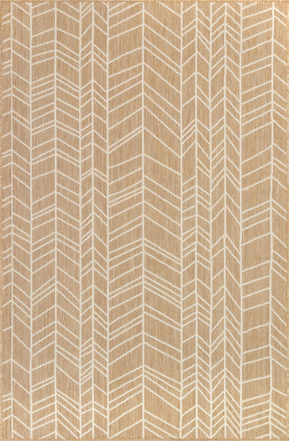 Trans Ocean Carmel 8468/12 Chevron Camel Area Rug by Liora Manne