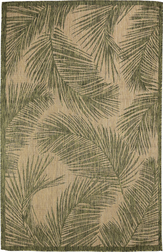 Trans Ocean Carmel 8474/06 Fronds Green Area Rug by Liora Manne