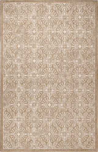 Trans Ocean Carmel 8476/12 Antique Tile Beige Area Rug by Liora Manne