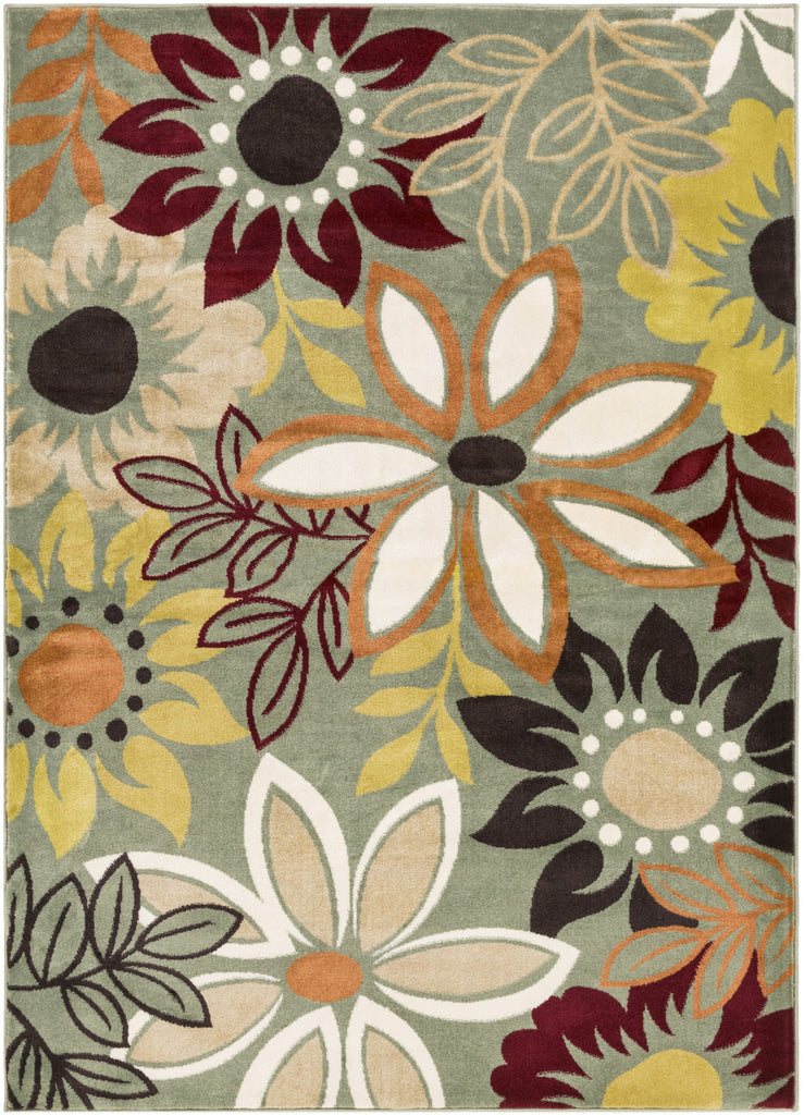 Artistic Weavers Crete Astrid Green Multi Area Rug main image