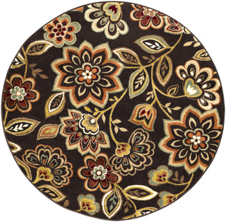 Artistic Weavers Crete Amara Brown Multi Area Rug Round