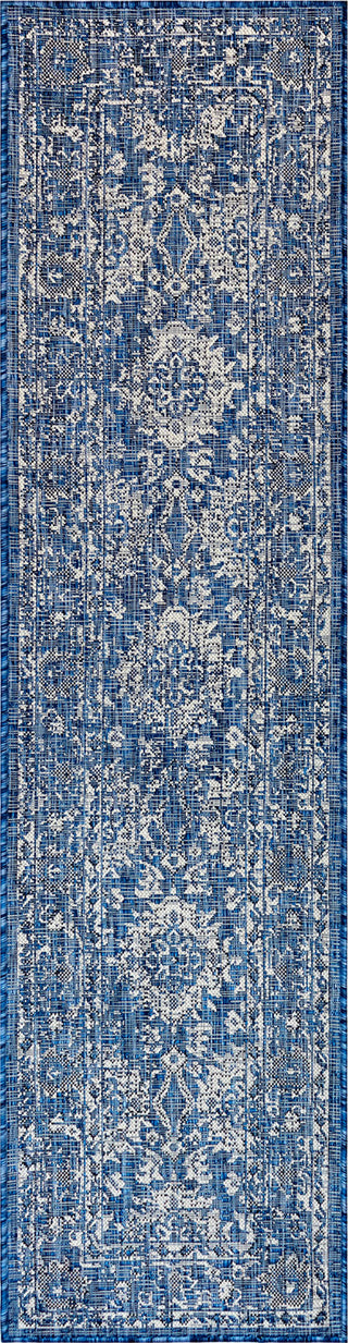 Trans Ocean Carmel 8418/33 Vintage Floral Navy Area Rug by Liora Manne