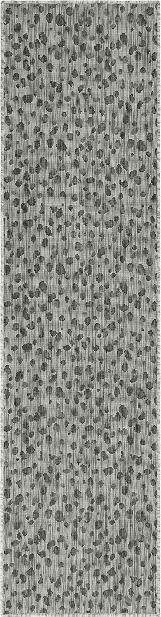 Trans Ocean Carmel 8432/48 Leopard Grey Area Rug by Liora Manne