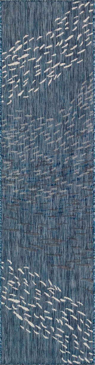 Trans Ocean Carmel 8449/33 School Of Fish Navy Area Rug by Liora Manne