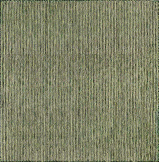 Trans Ocean Carmel 8422/06 Texture Stripe Green Area Rug by Liora Manne