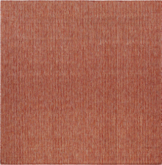 Trans Ocean Carmel 8422/24 Texture Stripe Red Area Rug by Liora Manne