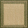 Trans Ocean Carmel 8425/06 Multi Border Green Area Rug by Liora Manne