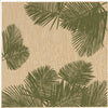 Trans Ocean Carmel 8439/06 Palm Green Area Rug by Liora Manne