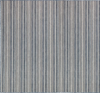 Trans Ocean Carmel 8473/33 Rope Stripe Navy Area Rug by Liora Manne