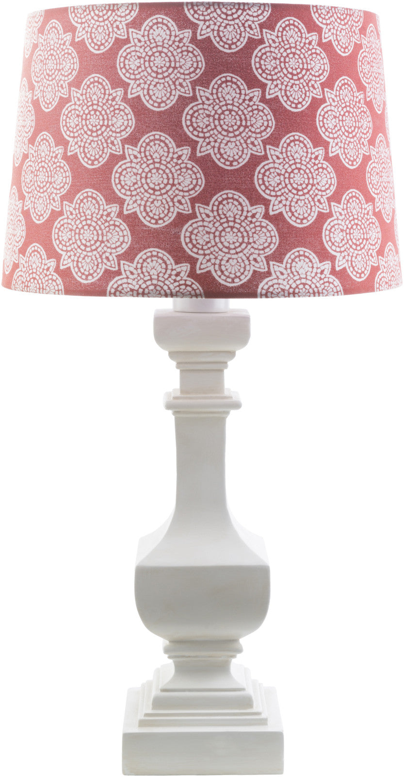 Surya Carolina CRI-443 Coral Print Lamp Table Lamp